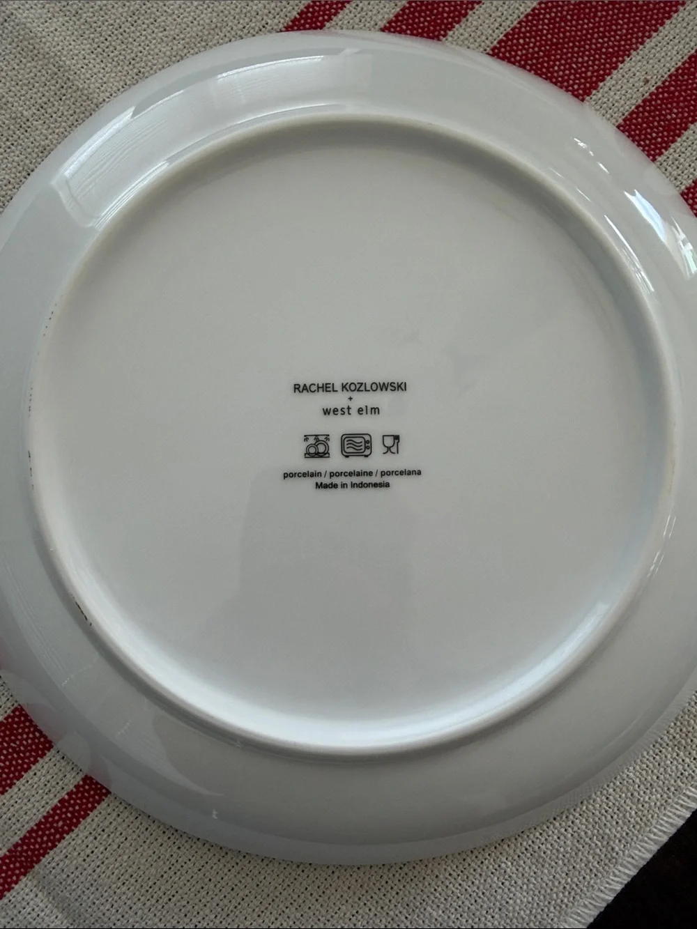 Rachel Kozlowski for West Elm Black Cat Porcelain Plate